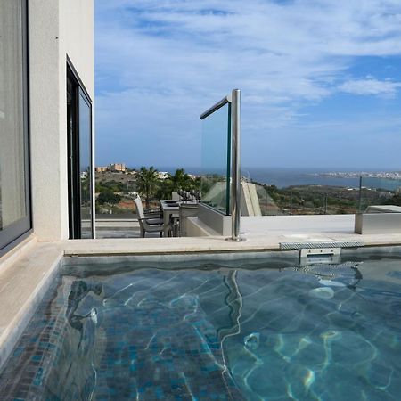 Lux Sea&Country Views With Pool Lägenhet Mellieħa Exteriör bild