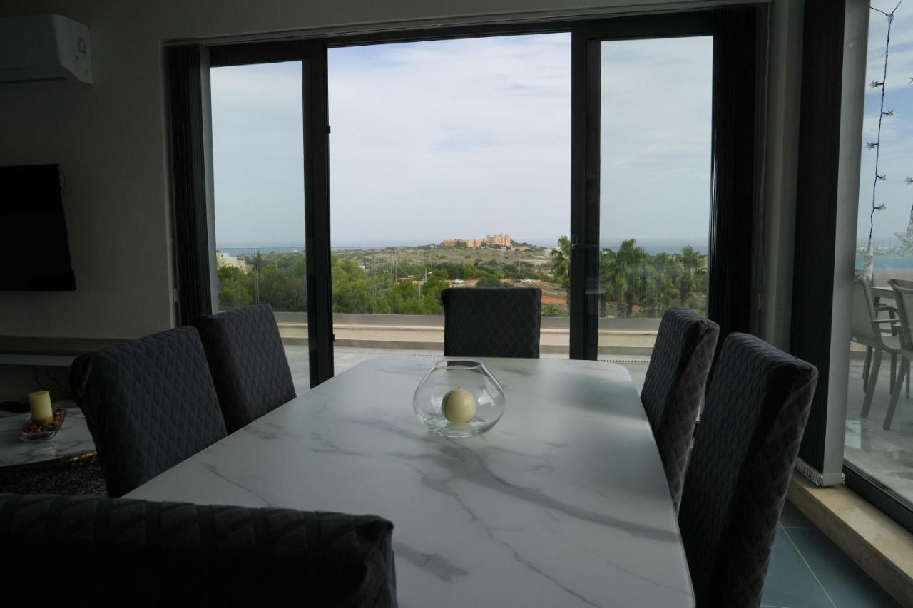 Lux Sea&Country Views With Pool Lägenhet Mellieħa Exteriör bild